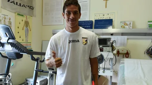 Danilo Ortiz jugó en Palermo y Elche