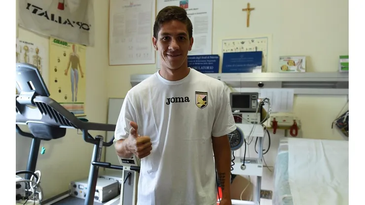 Danilo Ortiz jugó en Palermo y Elche