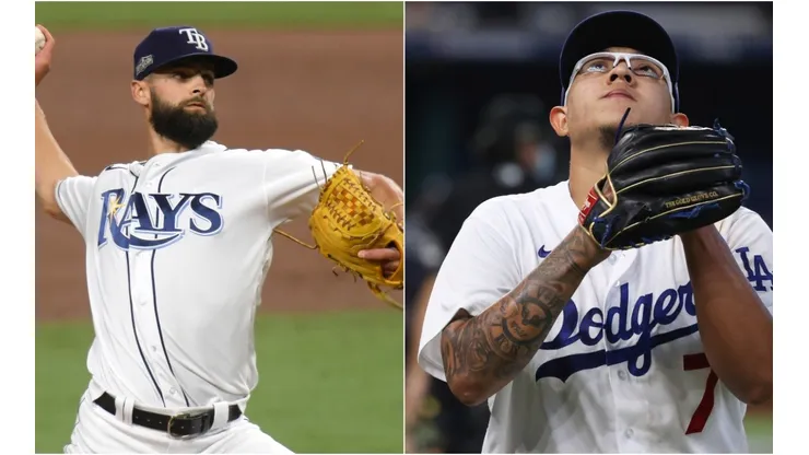 Tampa Bay Rays vs. Los Angeles Dodgers se miden por el Juega 1 de la Serie Mundial 2020 este martes (Getty Images).
