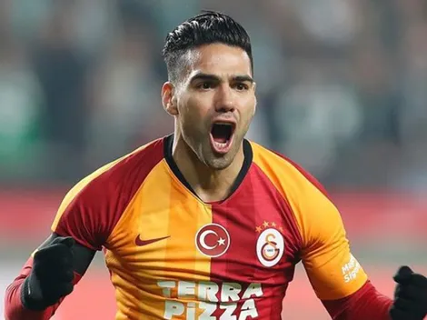 'El Tigre' sigue anotando: Falcao pone arriba al Galatasaray en la Liga turca