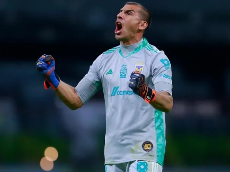 Ya lo había practicado: Nahuel Guzmán había atajado un penal arrodillado