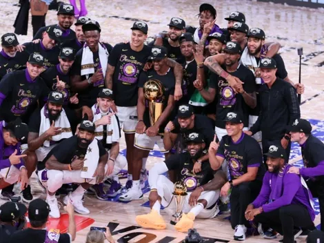 Así será el anillo que Los Angeles Lakers recibirán como campeones de NBA
