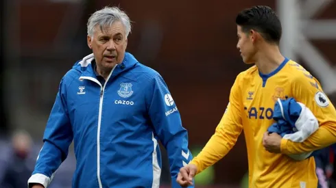 La llegada de James al Everton fue gracias a Ancelotti, según el ex asistente del DT