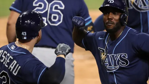 Randy Arozarena. jardinero de los Rays