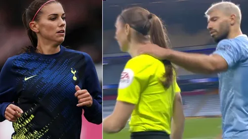 A Morgan no le agradó la acción del Kun Agüero