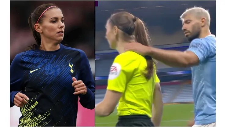 A Morgan no le agradó la acción del Kun Agüero