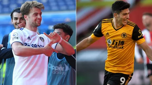 Leeds United vs. Wolves juegan por la jornada 5 de la Premier League 2020 este lunes (Getty Images).