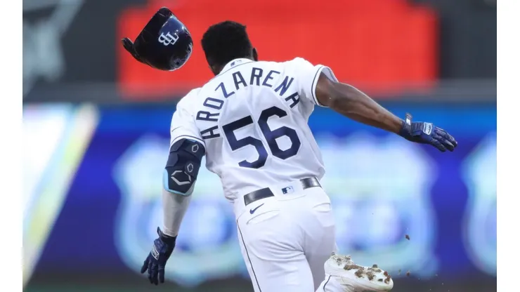 Randy Arozarena, jardinero de los Rays