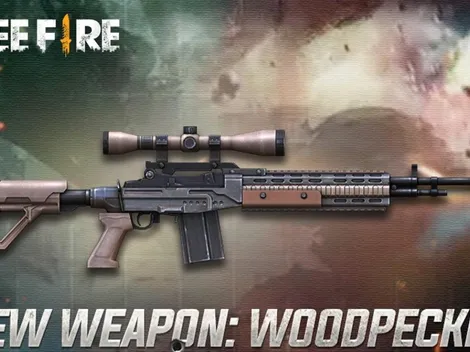 Nueva arma llega a Free Fire: la M21 Woodpecker ya está disponible