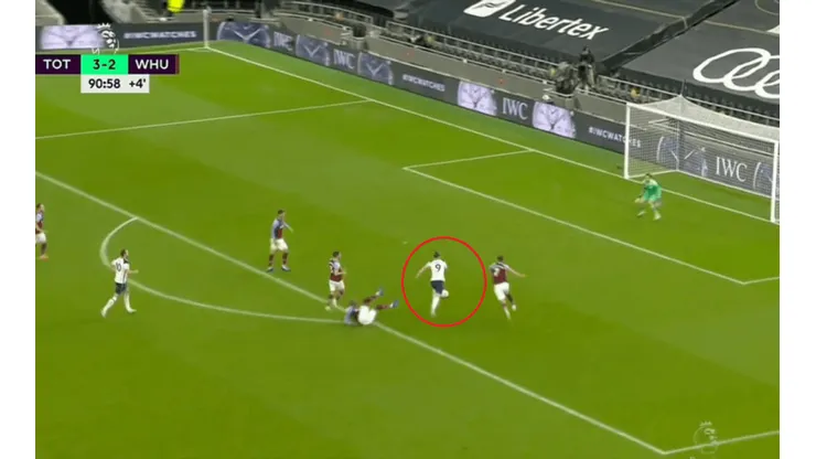 Bale debutó con el Tottenham y se erró un gol insólito antes del empate