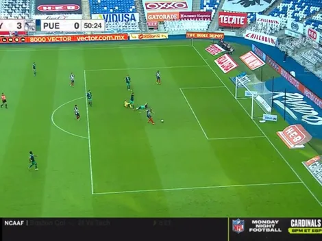 Funes Mori muestra toda su clase para marcarle un golazo a Puebla