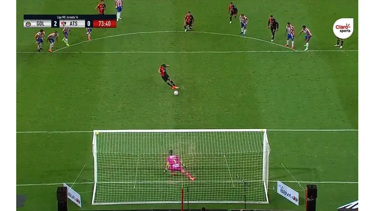 Ay Atlas: a Malcorra le atajaron un penal en el Clásico Tapatío