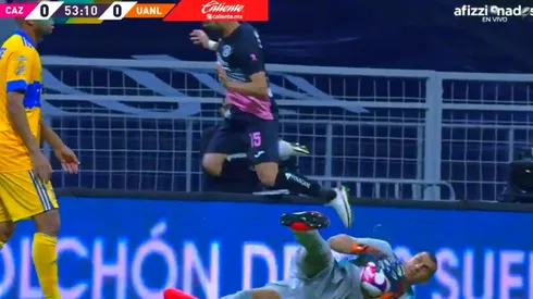 Polémica falta de Nahuel Guzmán frente a Cruz Azul.