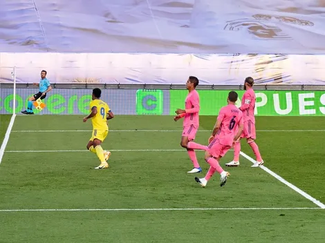 Menos mal que fue sin público: Real Madrid perdió de local con el ascendido Cádiz