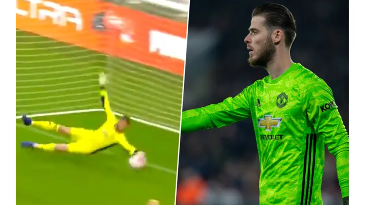 Era gol en todos lados pero lo evitó De Gea.