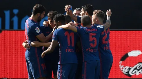 Con goles de Suárez y Carrasco, Atlético Madrid le ganó 2 a 0 al Celta de Vigo