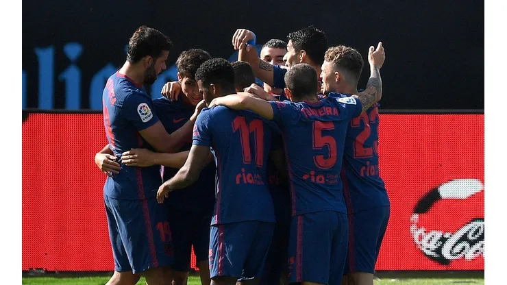 Con goles de Suárez y Carrasco, Atlético Madrid le ganó 2 a 0 al Celta de Vigo