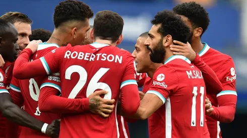 Foto de Salah ante Everton.