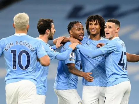 Sterling puso el 1 a 0 para el City ante Arsenal