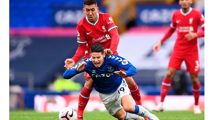Qué clásico: Everton y Liverpool se sacaron chispas en el derbi de Merseyside