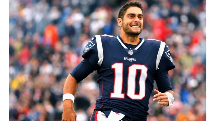 Garoppolo jugará por primera vez como rival en Gillette Stadium