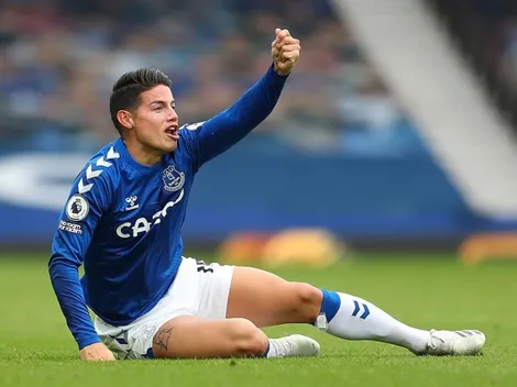 ¿Flojo quién? James, el segundo mejor calificado del Everton vs. Liverpool