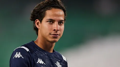 Diego Lainez, en Real Betis