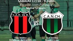 Defensores de Belgrano vs. Nueva Chicago