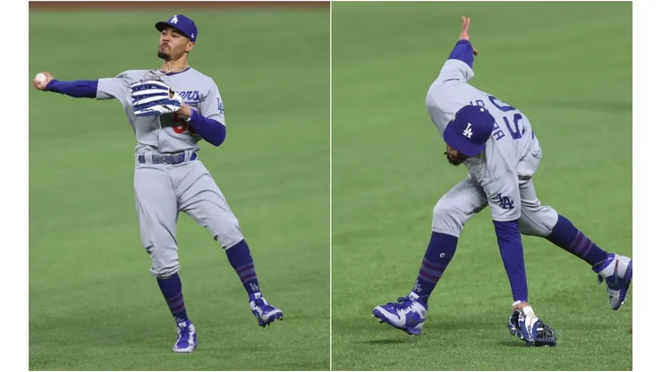 Mookie Betts, jardinero de los Dodgers
