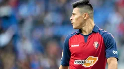 Facundo Roncaglia con la camiseta de Osasuna.