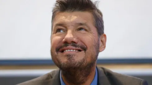 Marcelo Tinelli, presidente de la Liga Profesional de Fútbol.