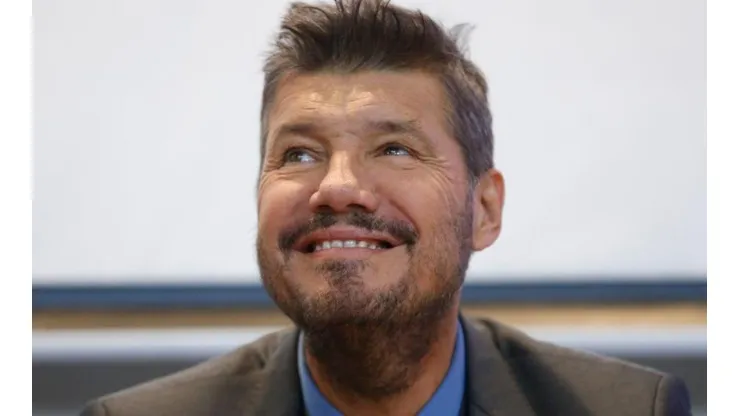 Marcelo Tinelli, presidente de la Liga Profesional de Fútbol.