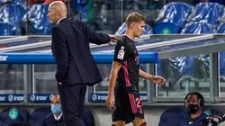Malas noticias para Real Madrid y Zidane: se lesionó Ødegaard