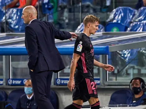 Malas noticias para Real Madrid y Zidane: se lesionó Ødegaard