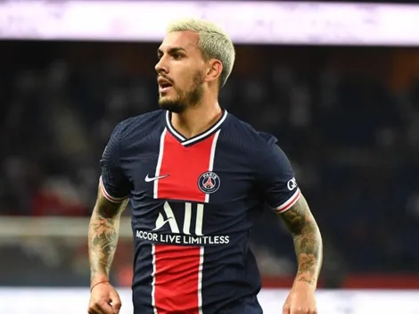 Paredes jugó nueve minutos, se lesionó y pidió el cambio con PSG