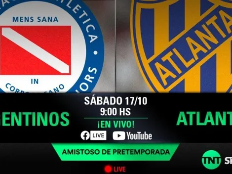Ver en VIVO Argentinos Juniors vs. Atlanta por un amistoso