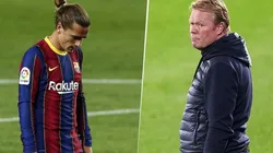 Koeman le contestó a Griezmann: "El entrenador manda"
