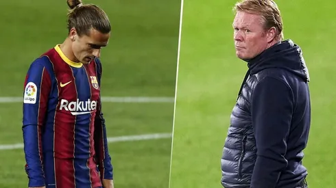 Koeman le contestó a Griezmann: "El entrenador manda"