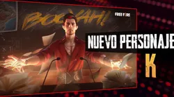 Este es el Capitán BOOYAH! "K", nuevo personaje de Free Fire