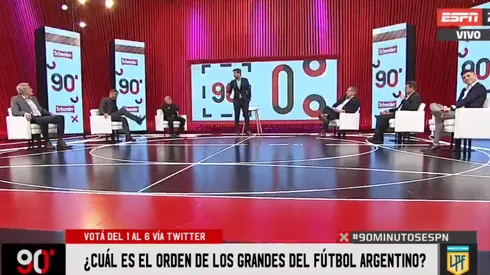 Foto de los periodista de 90 Minutos.