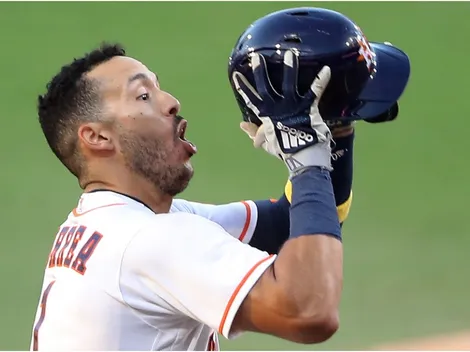 Para los haters: el jonronazo de Correa que mantuvo con vida a los Astros