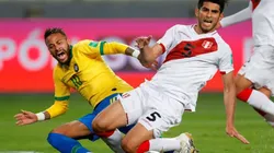 Carlos Zambrano cometió el polémico penal sobre Neymar en la derrota ante Brasil por 2-4.
