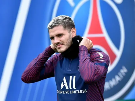 PSG confirmó la lesión de Icardi y no podrá estar en el debut por Champions