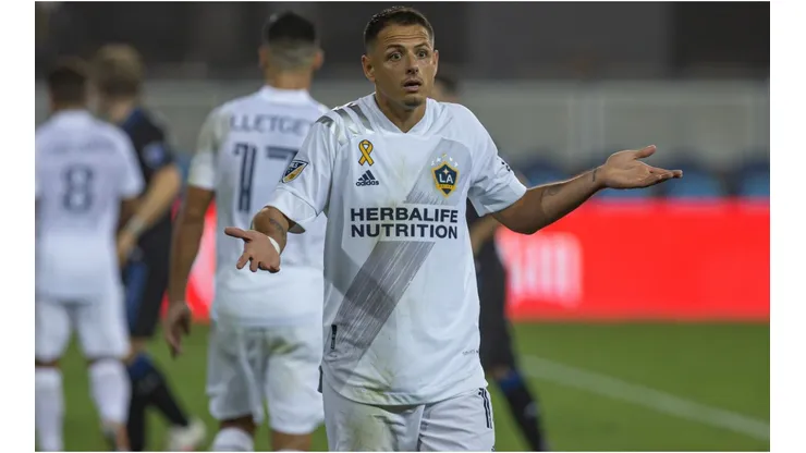 Chicharito Hernández en Los Angeles Galaxy