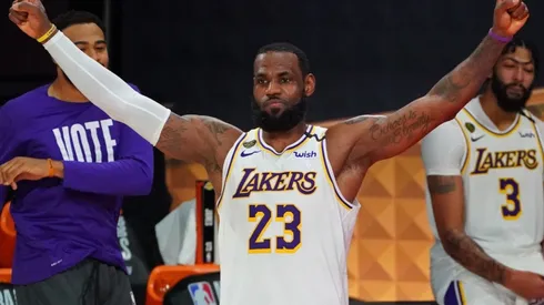 LeBron James, estrella de Los Angeles Lakers