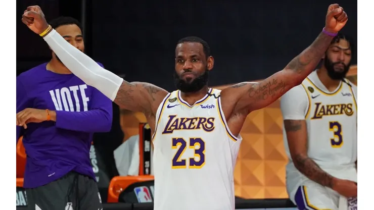LeBron James, estrella de Los Angeles Lakers