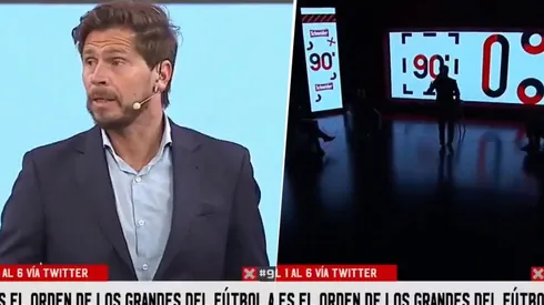 Vignolo estaba hablando, le apagaron las luces ¡y cortaron el programa!