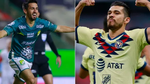 León vs. América juegan por la fecha 14 de la Liga MX este lunes en Aguascalientes (Getty Images).
