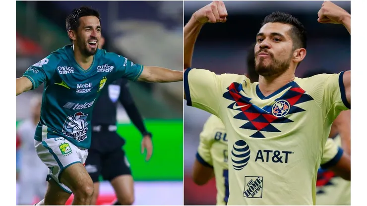 León vs. América juegan por la fecha 14 de la Liga MX este lunes en Aguascalientes (Getty Images).