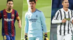 A Courtois le pidieron elegir entre Messi y Cristiano y no dudó
